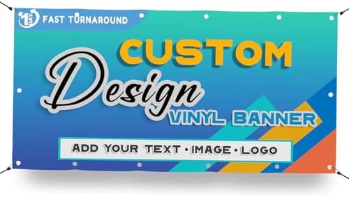 Custom Banners for Business Events Birthdays Weddings