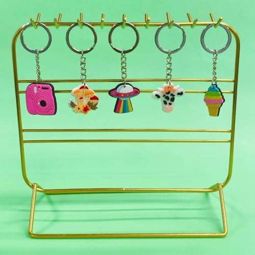 30 50 100 200pcs Mixed Cute Keychains for Classroom Incentives