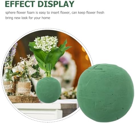 NOLITOY 2Pcs Floral Foam Spheres 472 Inch