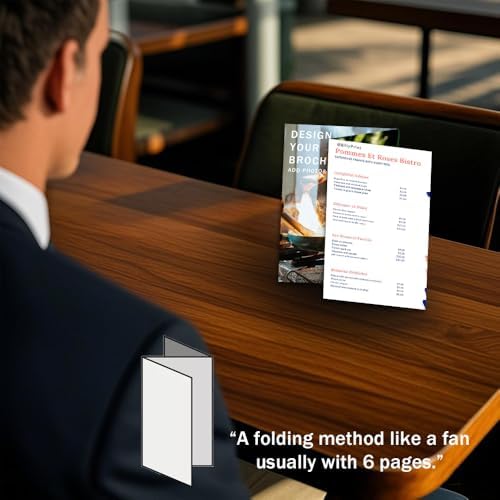 8X-SPEED Custom Brochure Printing FSC Paper