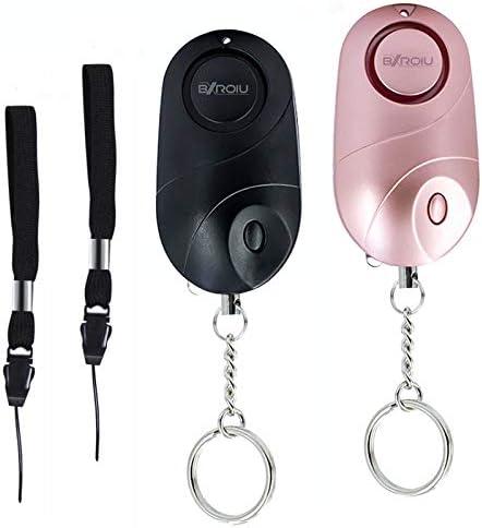 Personal Alarm Siren with LED Lights for Safety