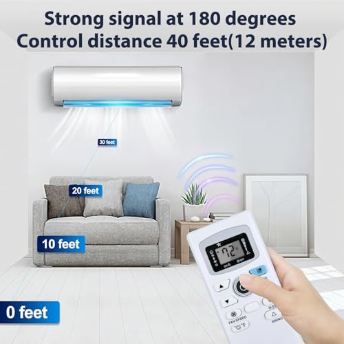 WDZP Replacement for Black Decker Air AC Remote Control