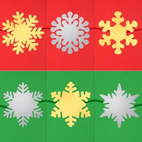 360 Pcs Snowflake Christmas Envelope Seal Stickers Gold Silver