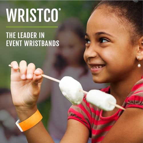 600 WristCo Tyvek Wristbands 6-Color Variety Pack