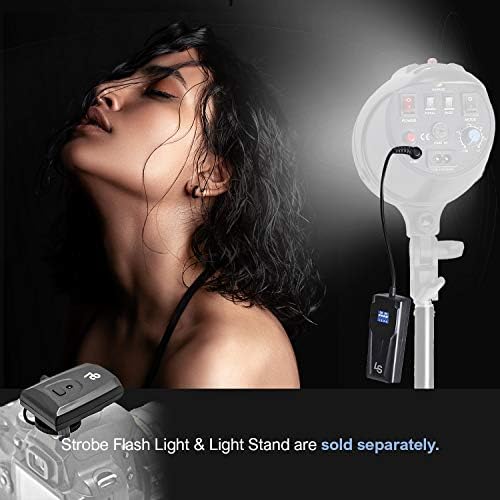 2 Pack Photo Studio Lights with 16 Channel Wireless Flash Trigger Set