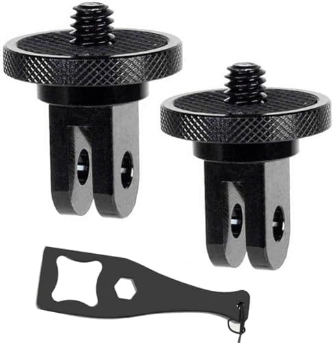 Aluminum Camera Mount Adapter 14-20 for GoPro and Insta360