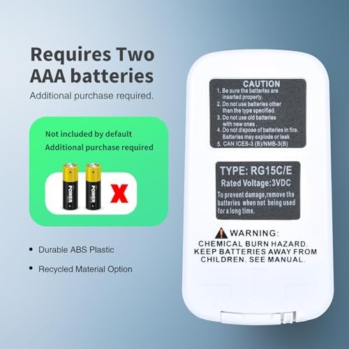 PZL Replacement Remote Control for Toshiba RG15CE