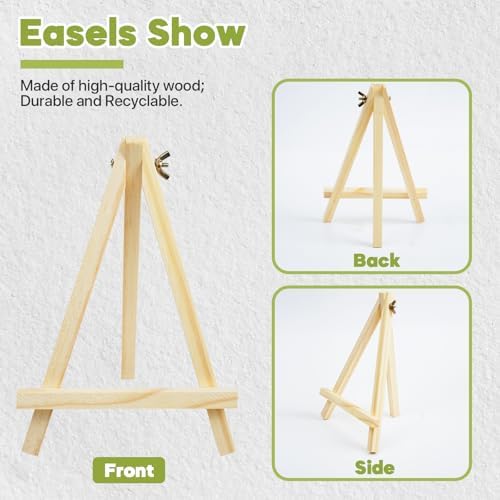 CONDA 12 Pack 9 Inch Tabletop Easels Set
