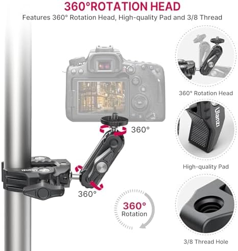 ULANZI Super Clamp for Camera Monitor Mounts