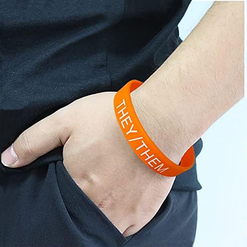 Pronoun Wristband Set for Gender Identity Expression