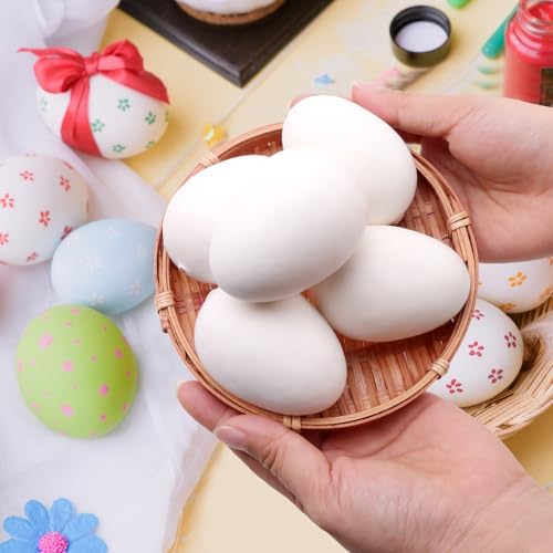 Gresorth 8 PCS Artificial Easter Eggs Decoration