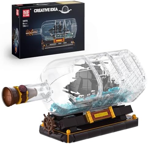 Mould King Ship in a Bottle Building Kit 778PCS