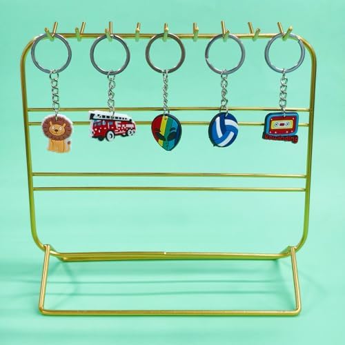 30 50 100 200pcs Mixed Cute Keychains for Classroom Incentives