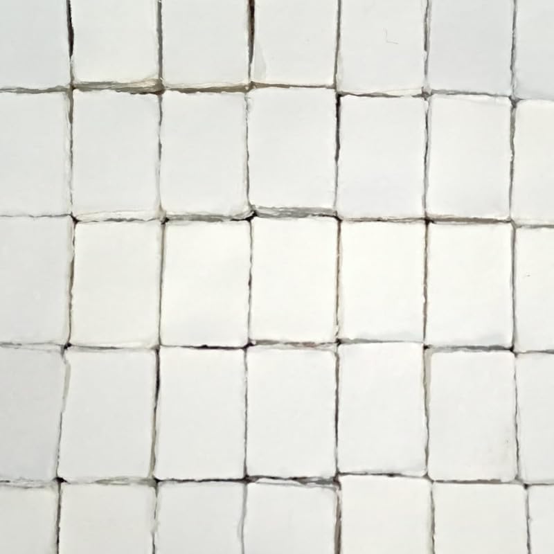 Deckle Papers Handmade Place Cards 150gsm 2x3 Inches Pack of 100 Off White