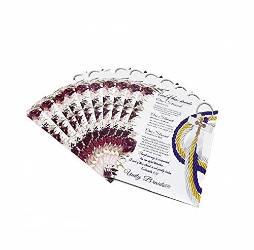 Unity Braids Wedding Explanation Cards Pack of 25