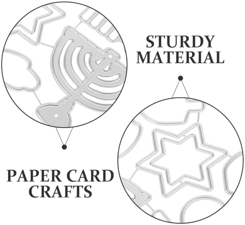 Hanukkah Metal Cutting Dies for DIY Crafts