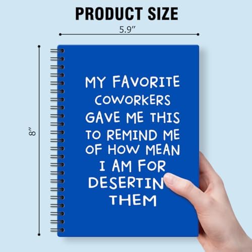 Dark Blue Spiral Notebook 160 Pages A5 Size Hardcover