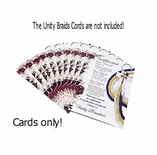 Unity Braids Wedding Explanation Cards Pack of 25