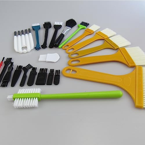 Small Cleaning Brush Set of 22 for Electronics and More