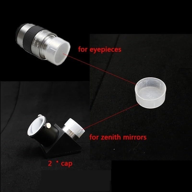 2 Dust Cap and Plug Set for Telescope Eyepieces and Accessories