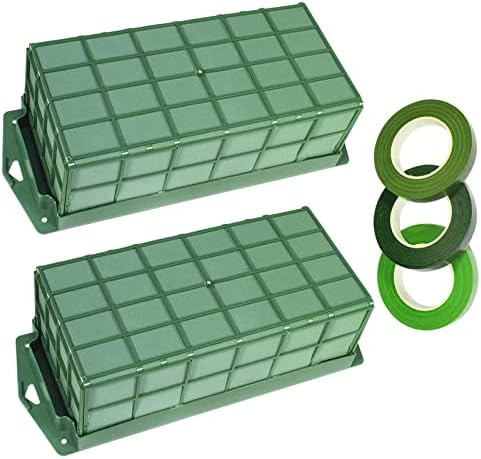 2 Pcs Floral Foam Cage for Fresh and Artificial Flowers