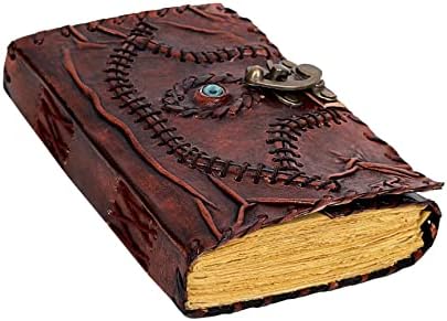 Hocus Pocus Spell Book Vintage Leather Journal