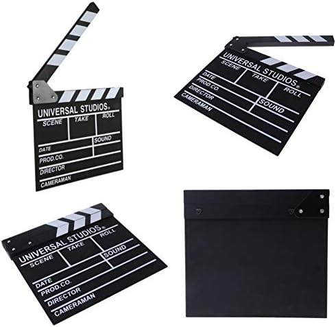 BIGOTTERS Movie Clap Board 12x11 Inch Wooden Board