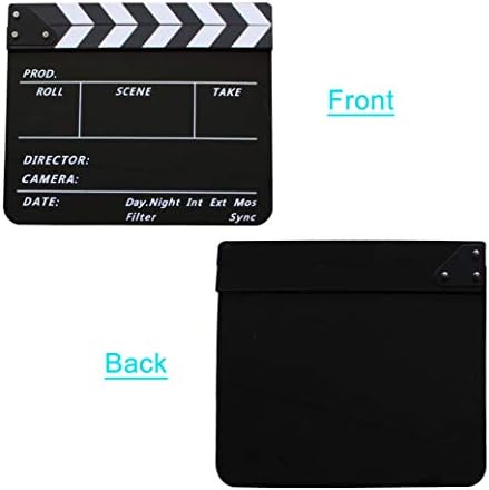 Coolbuy112 Magnetic Clapboard with Dry Erase Film and Custom Pens