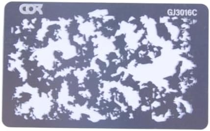Brass Airbrush Stencils for Model Painting and Decorating
