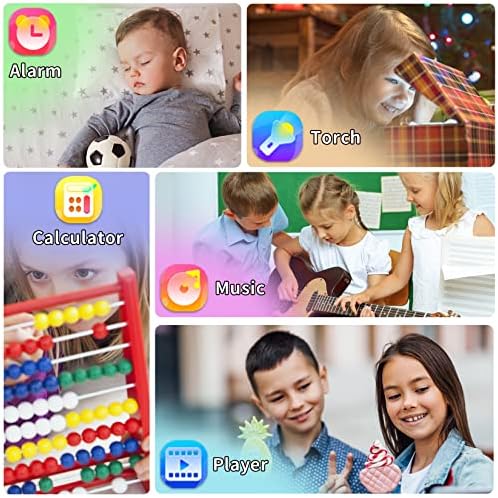 Phyulls Smart Watch for Kids with 24 Games and Alarm Clock