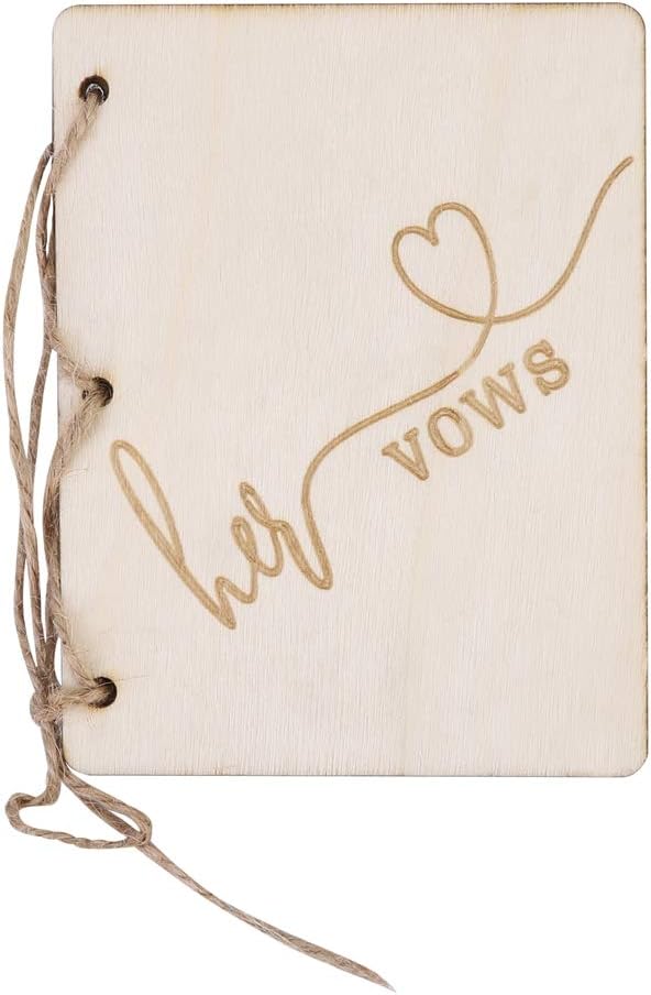 Elegant Wedding Vow Booklets for Special Occasions