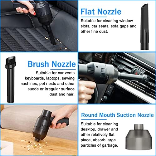 Dealswin Keyboard Cleaner Rechargeable Mini Vacuum