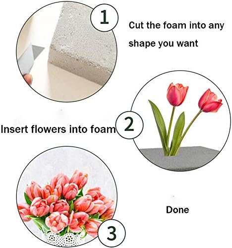 LOMIMOS Dry Floral Foam Bricks Pack of 5