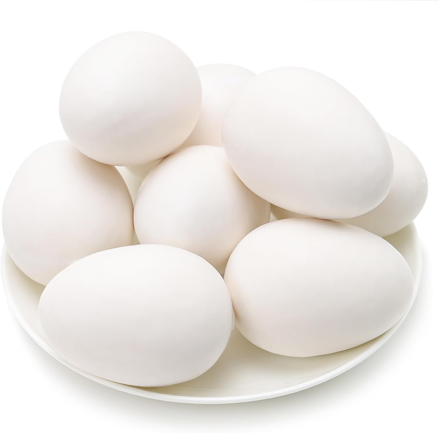 Gresorth 8 PCS Artificial Easter Eggs Decoration