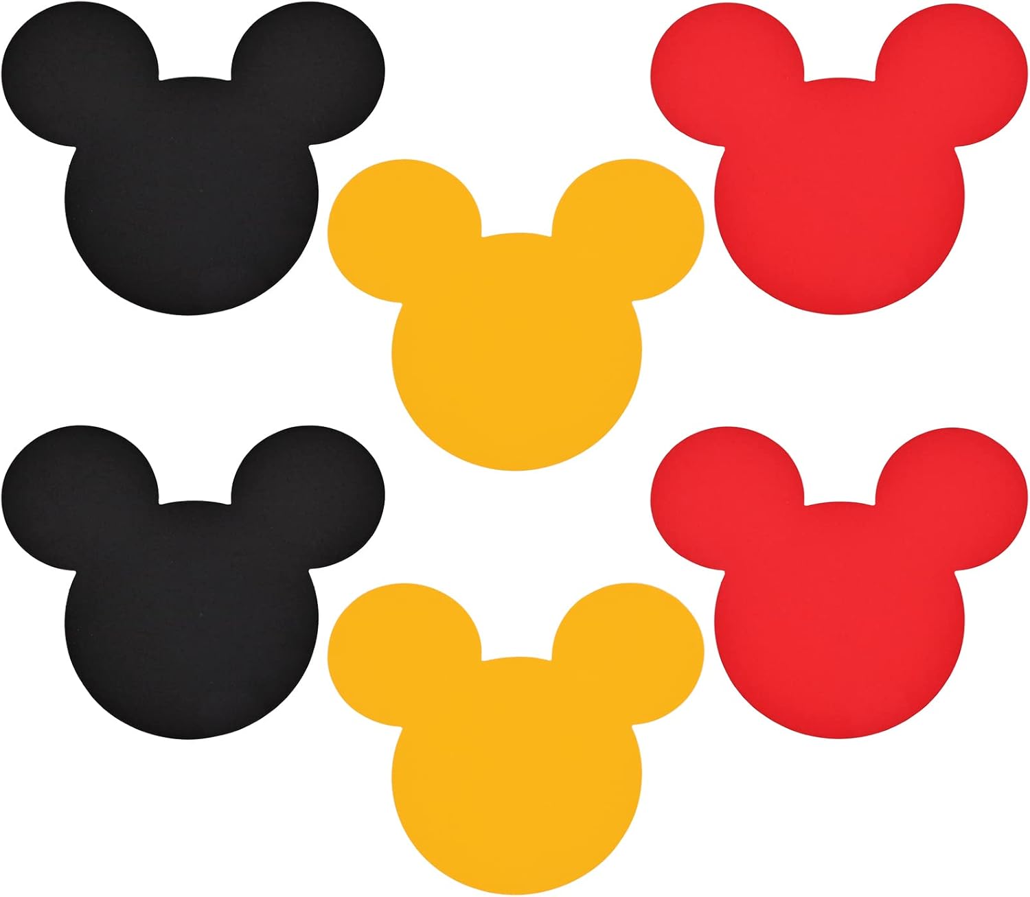 45 Pcs Cartoon Mouse Cutouts for Birthday Party Decorations