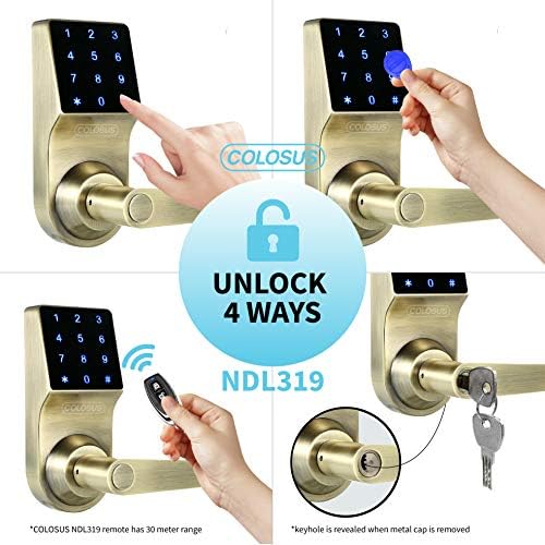 Colosus NDL319 Keyless Door Lock with Touchscreen