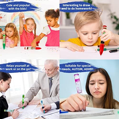 Yue Motion Liquid Fidget Pens 2 Pack