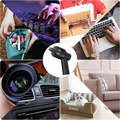 Dealswin Keyboard Cleaner Rechargeable Mini Vacuum