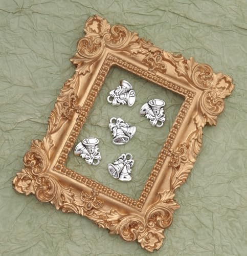 30 Pcs Jingle Bell Charms for Jewelry Making