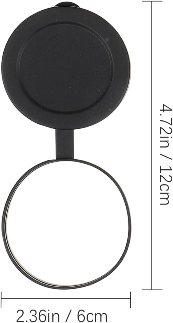 Homoyoyo 6Pcs Rubber Lens Caps Set for Binoculars and Telescopes