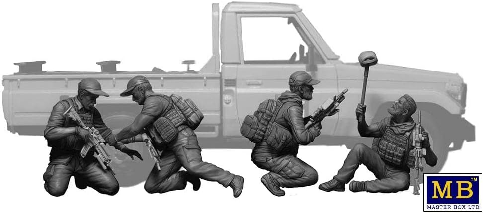 Master Box 35207-135 Danger Close Figure Kit