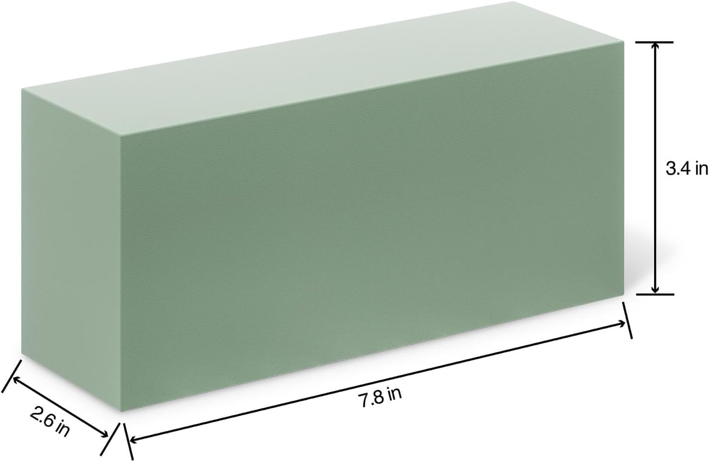 FloraCraft Floral Desert Dry Foam Brick Green