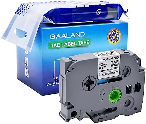 20-Pack BAALAND TZe231 Replacement for Brother Label Tape