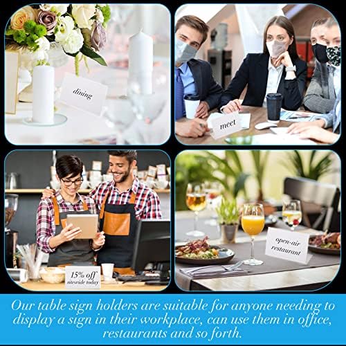 Vicenpal 35x25 Inch Acrylic Sign Holder L Shaped Stand 20 Pcs