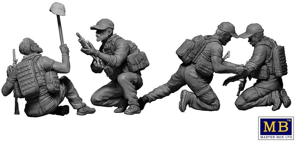 Master Box 35207-135 Danger Close Figure Kit