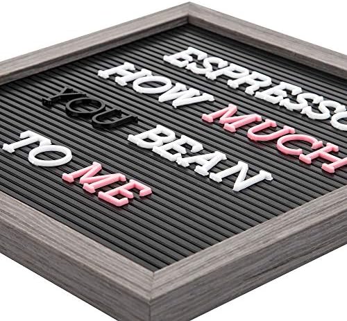 1 Inch Letters for Felt Letter Board 188 Pieces White Set