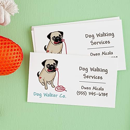 Avery Clean Edge Business Cards 2x35 White 90 Blank
