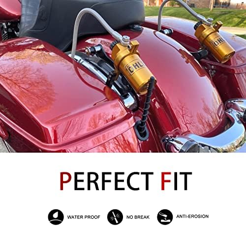 Jamscar Shorty Radio Antenna for Harley Davidson