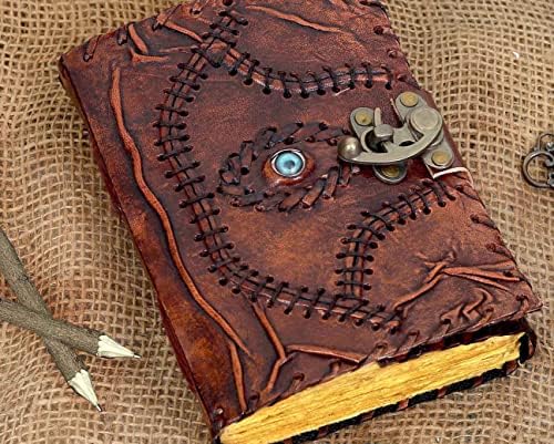 Hocus Pocus Spell Book Vintage Leather Journal