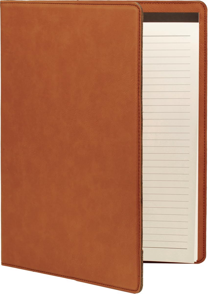 Custom Logo Padfolio 9 12 x 12 Rawhide